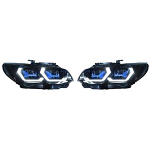 Bmw 3 Series F30 2012-2015 Car Front Upgraded Head Light Lamp Xenon Headlight Retrofit Upgrade Matrix Modified Led Drl Hid For Helogen Car CC-7291