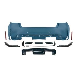 Motokrafta compatible with Bmw 3 Series G20 2019-2023 Rear Bumper Upgrade Convert To M Sport M3 Bodykit Bumper G20/28-030