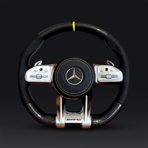 Mercedes Benz Carbon Steering Wheel With Rpm Metre