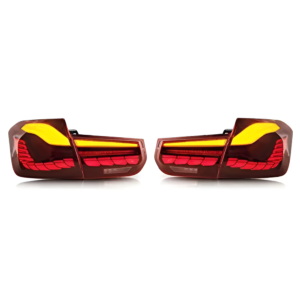 3 Series Taillight Tail Lamp Compatible With Bmw 3 Series Taillight Tail Lamp 3 Series F30 2012-2018 Dragon Red Yab-bmw-0293a-rc CC-2890