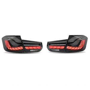 3 Series Taillight Tail Lamp Compatible With Bmw 3 Series Taillight Tail Lamp 3 Series F30 2012-2018 Dragon Smoke Black Yab-bmw-0293a-s CC-2889