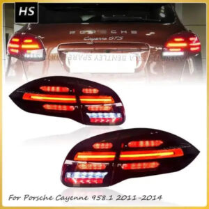 Porsche Cayenne Tail Lights 2011-2014 Cayenne LED Tail lamp light DRL Dynami Signal Brake Reverse Taillight