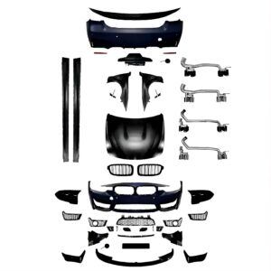 Motokrafta Compatible With BMW 3 Series F30 Full M Sport M3 Style Conversion Bodykit | Complete Aero Package  (2012–2018)